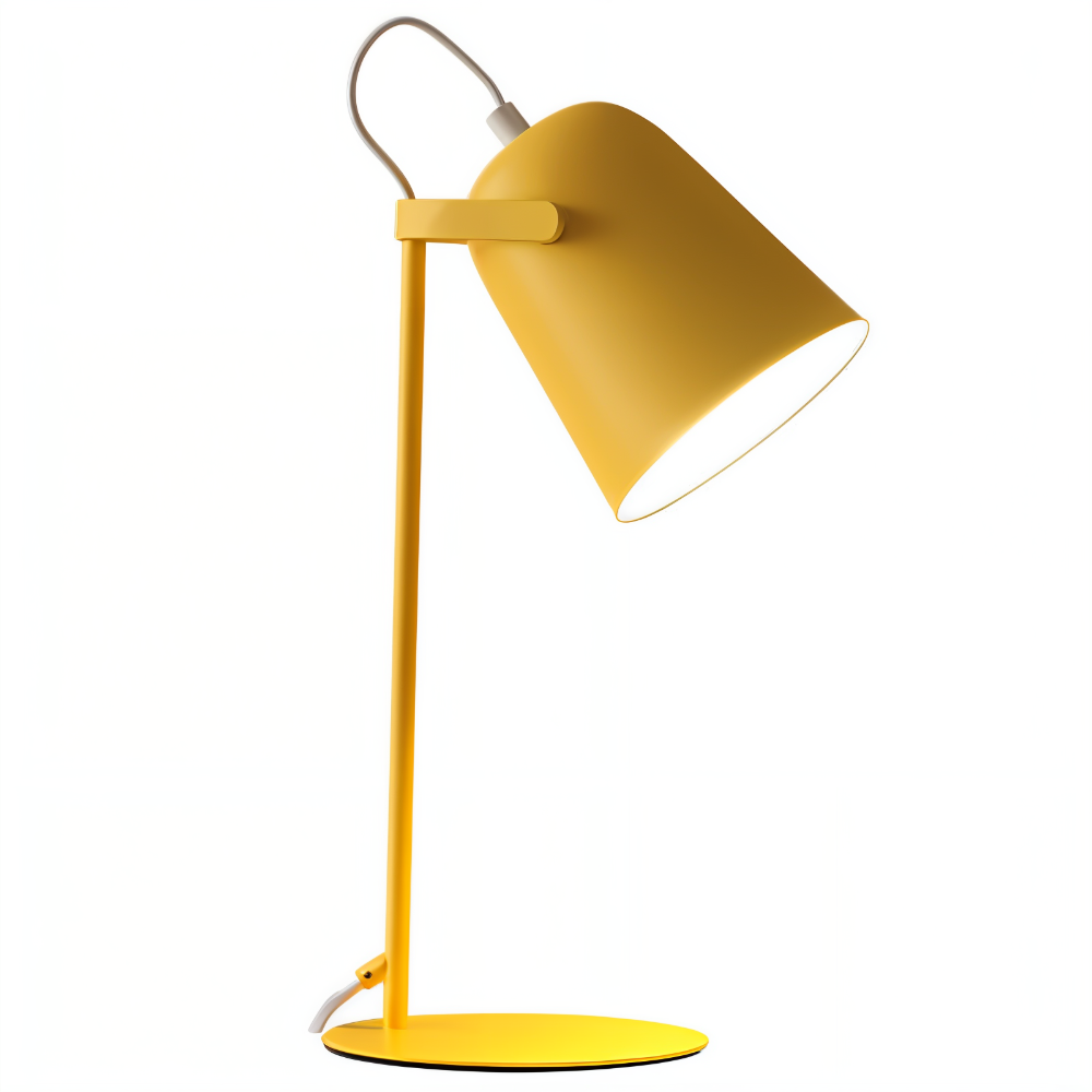 Moderne roterende bordlampe minimalistisk
